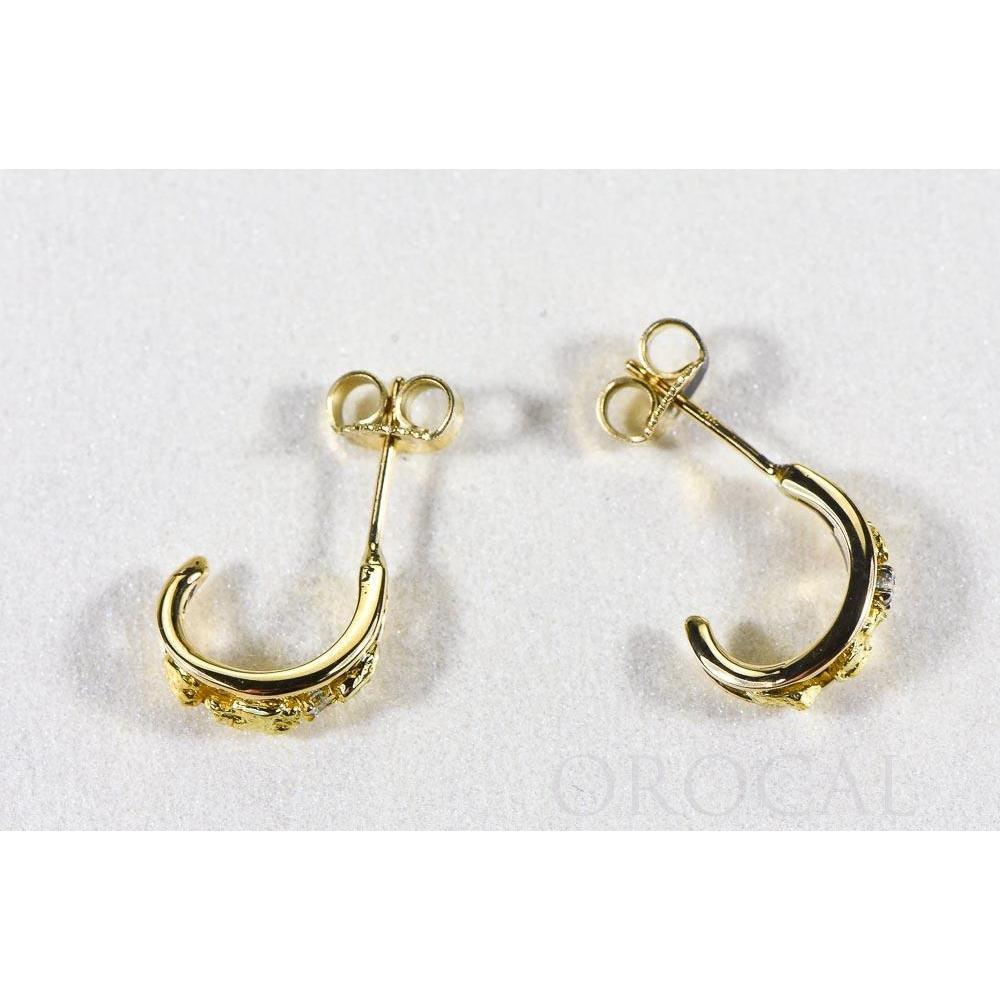 Gold Nugget Earrings - EAJ030D-Destination Gold Detectors