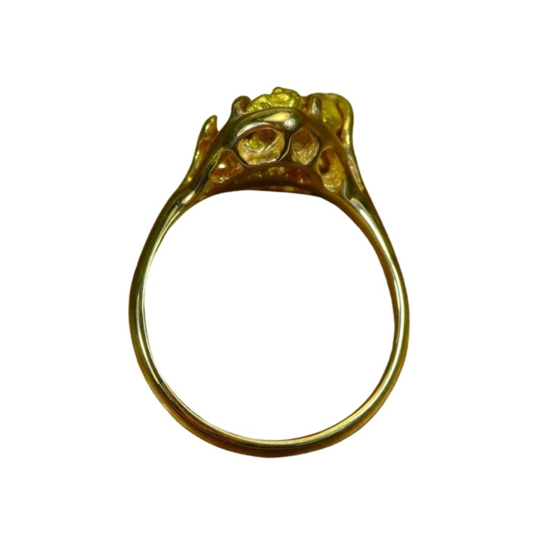 Gold Nugget Ladies Ring - RL233-Destination Gold Detectors