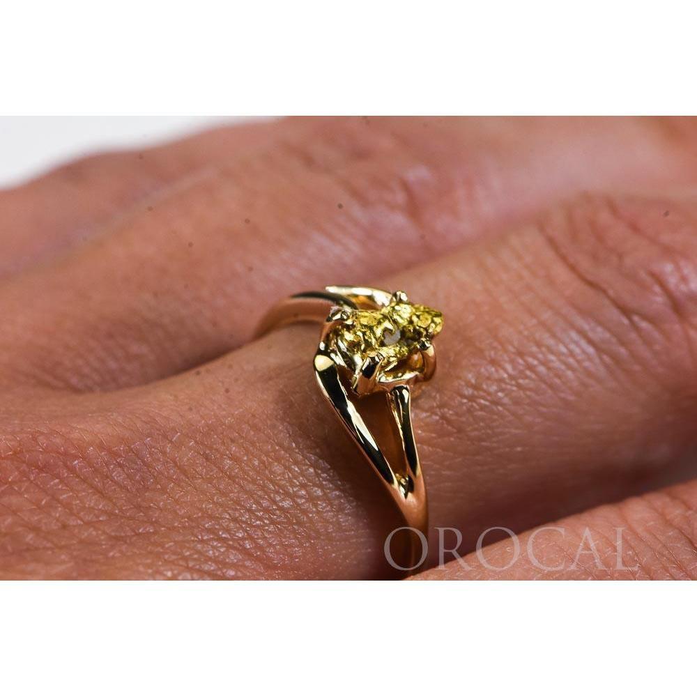 Gold Nugget Ladies Ring - RL696N-Destination Gold Detectors