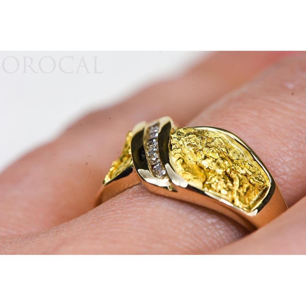 Gold Nugget Ladies Ring - RL782D15N-Destination Gold Detectors