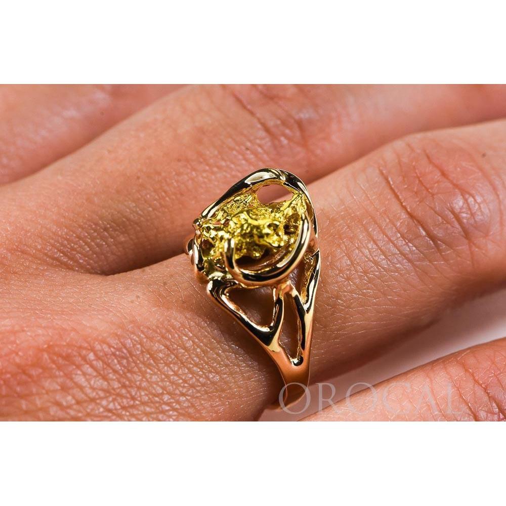 Gold Nugget Ladies Ring - RL958N-Destination Gold Detectors