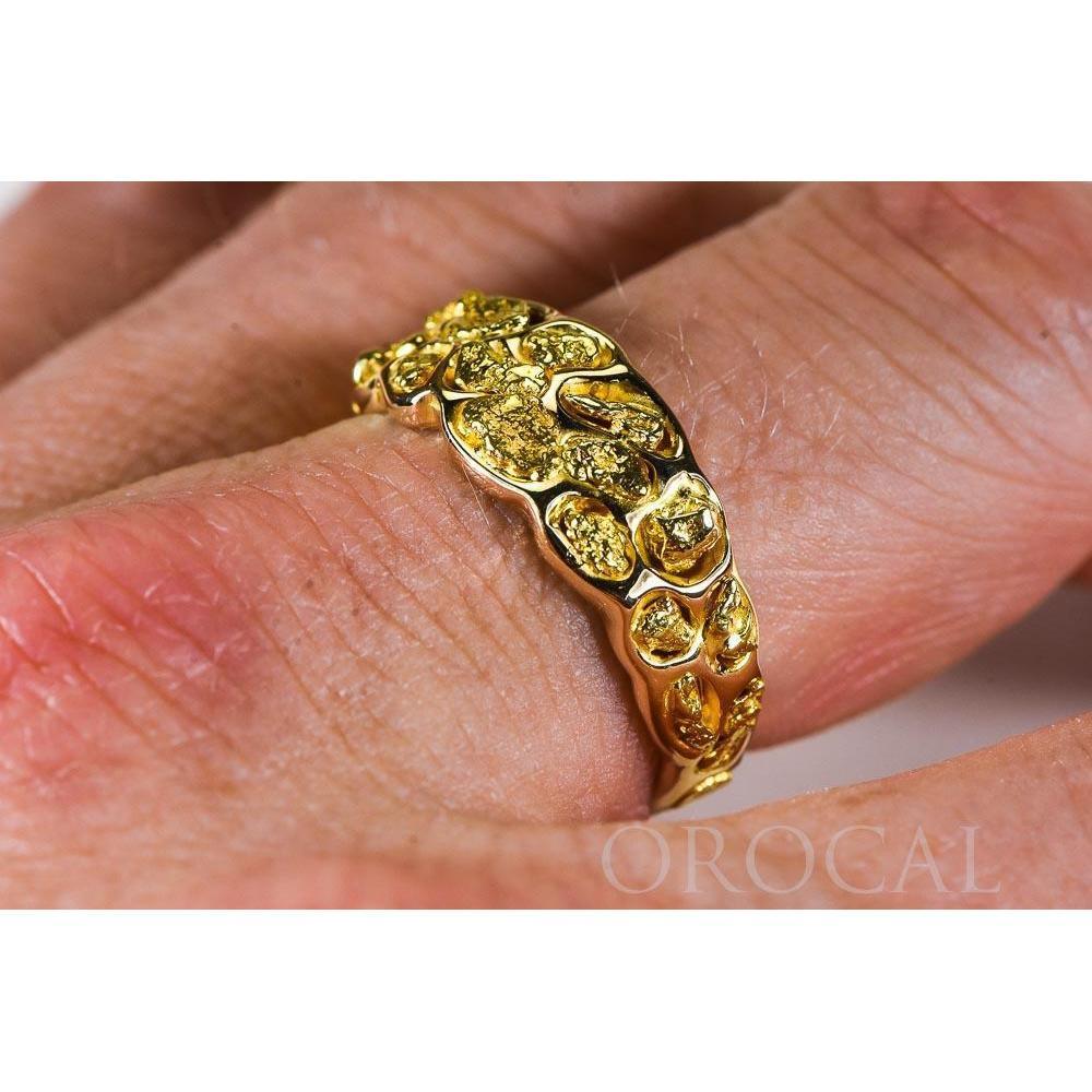 Gold Nugget Men's Ring - RM210-Destination Gold Detectors