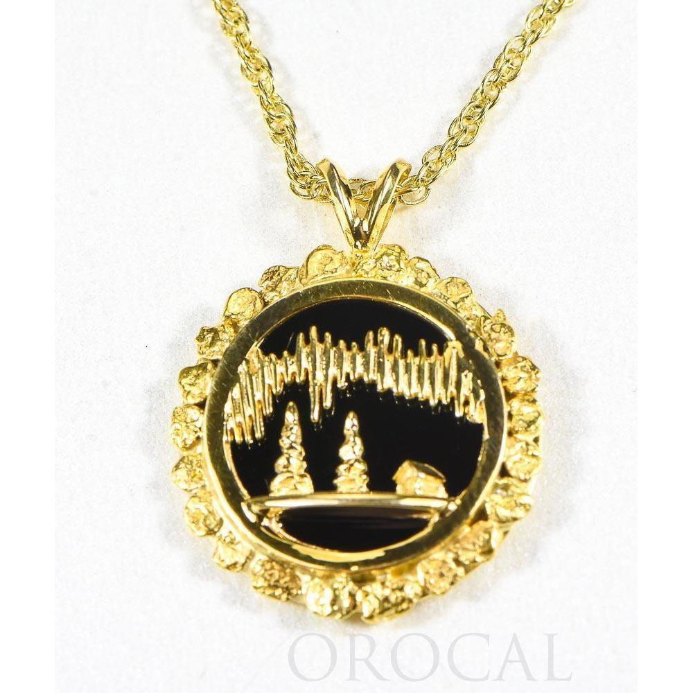 Gold Nugget Pendant - PAJ029NBJ-Destination Gold Detectors