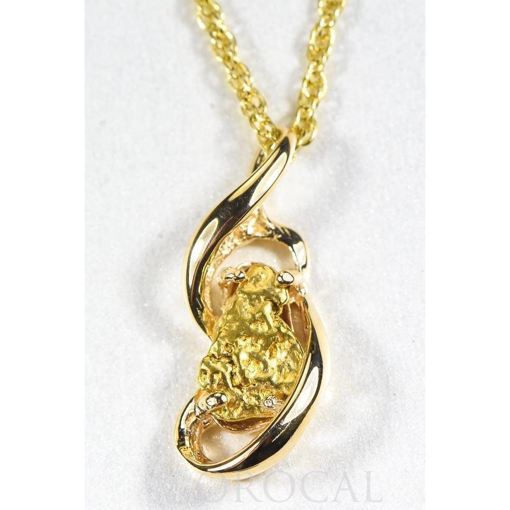 Gold Nugget Pendant - PN784NX-Destination Gold Detectors