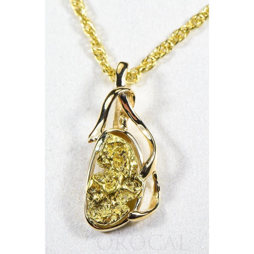 Gold Nugget Pendant - PN866NX-Destination Gold Detectors