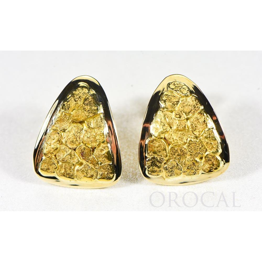 Gold Nugget Stud Earrings - EH25-Destination Gold Detectors
