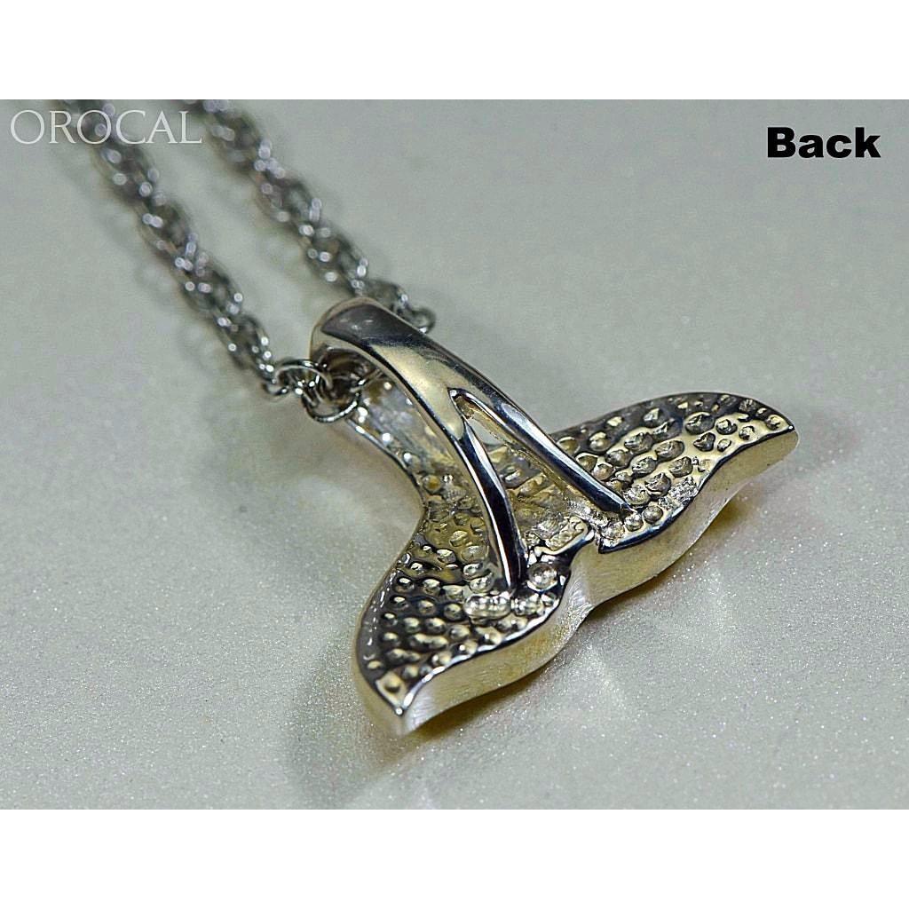 Gold Nugget Whale Tail Pendant - PWT32NSSX-Destination Gold Detectors