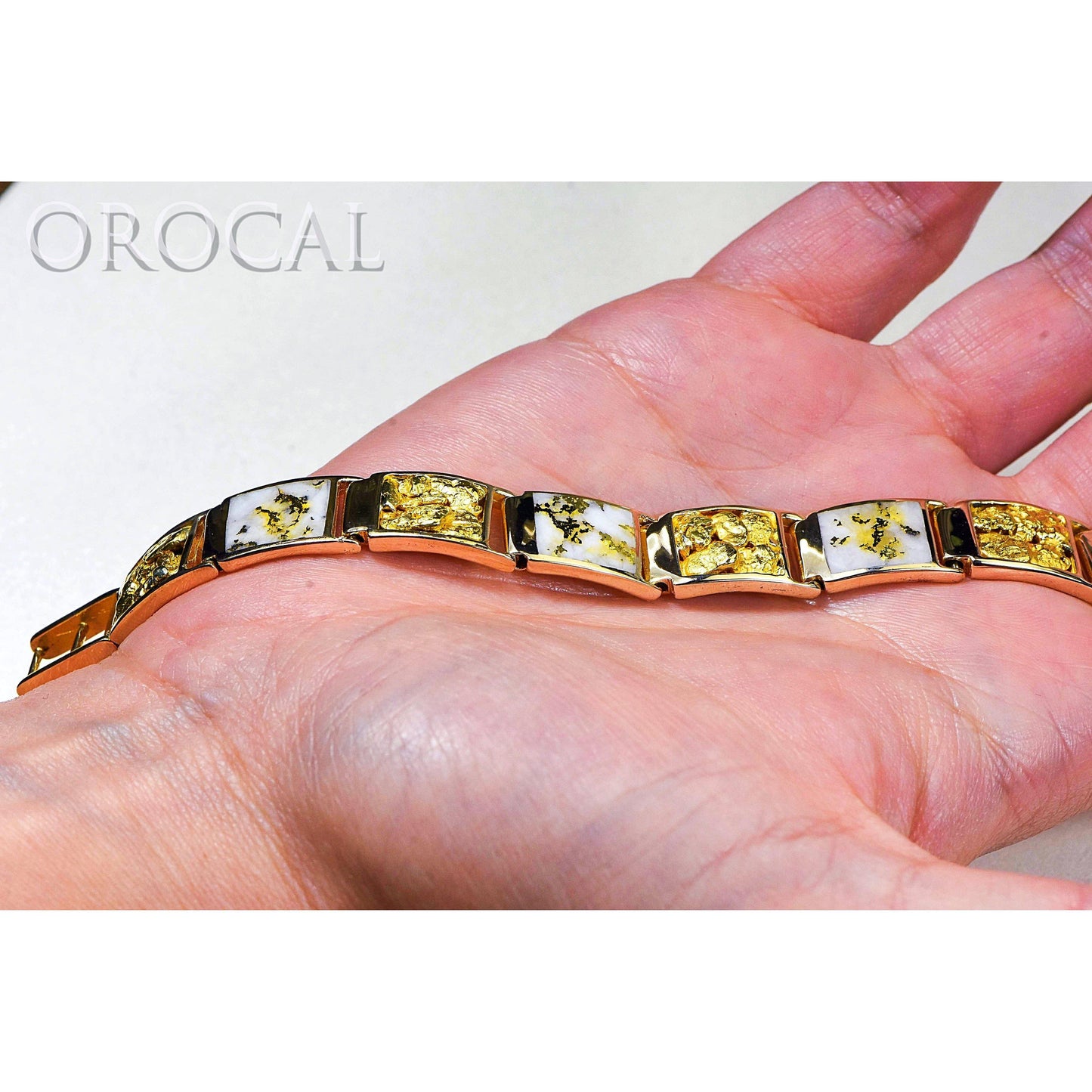Gold Quartz Bracelet - B12MMOLQL11-Destination Gold Detectors