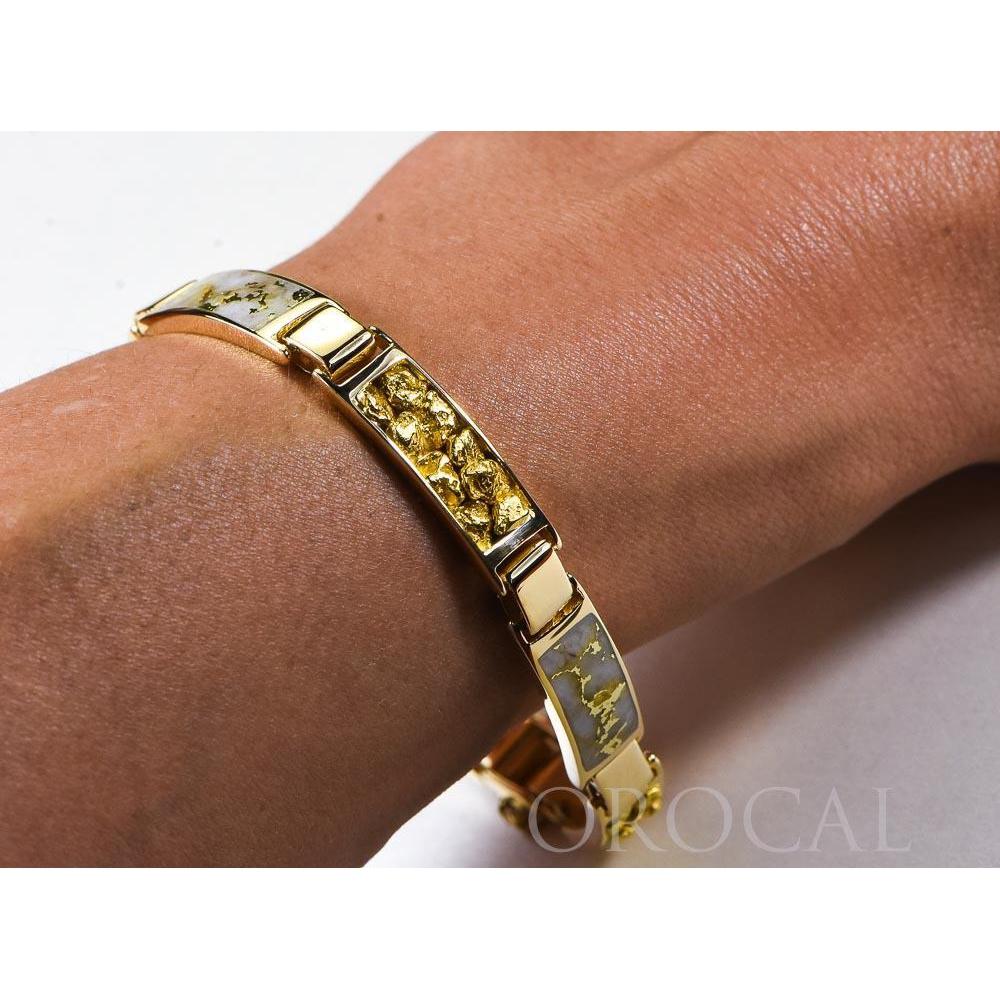 Gold Quartz Bracelet - B8MMNQ6L-Destination Gold Detectors