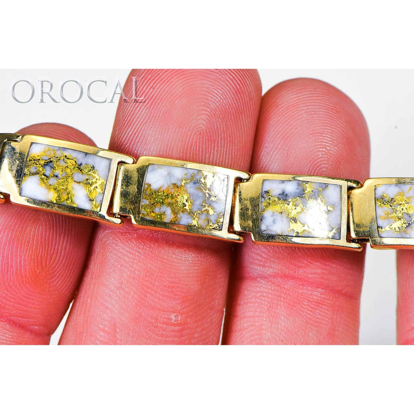 Gold Quartz Bracelet - B9.5MMH11LQ-Destination Gold Detectors
