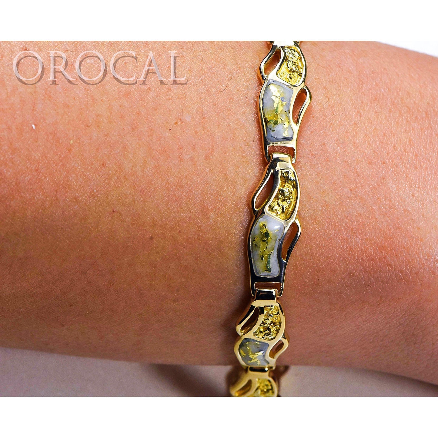 Gold Quartz Bracelet - BWB24OLQ-Destination Gold Detectors