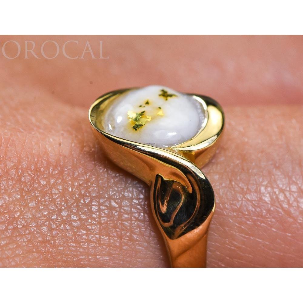 Gold Quartz Ladies Ring - RL560Q-Destination Gold Detectors