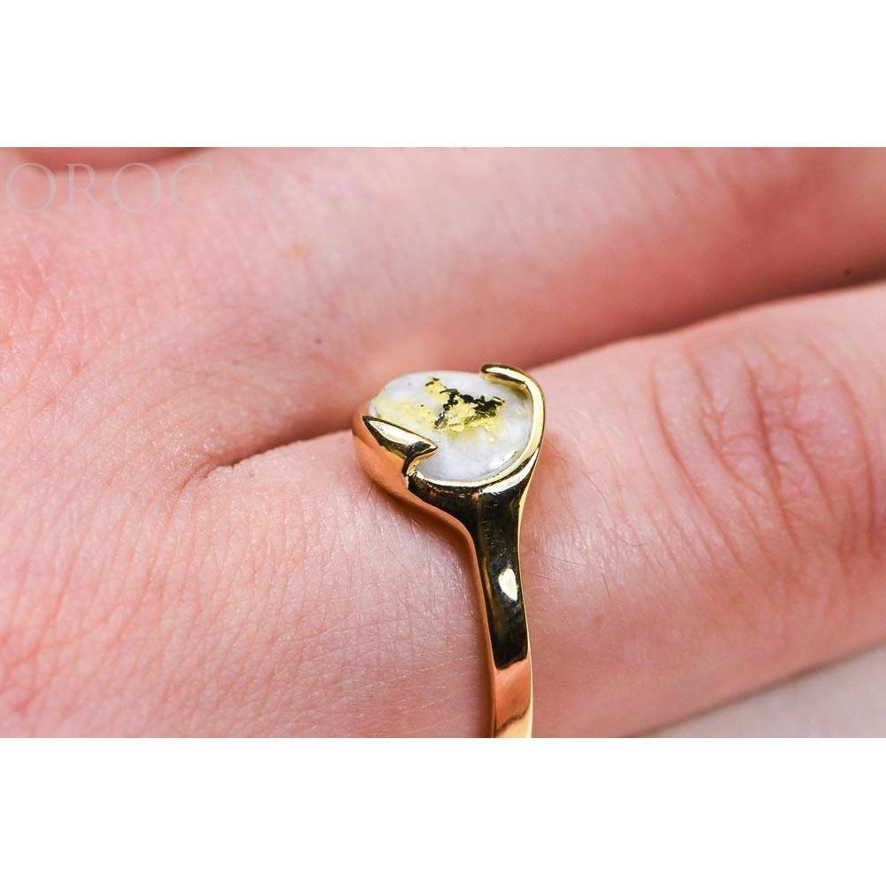 Gold Quartz Ladies Ring - RL650Q-Destination Gold Detectors