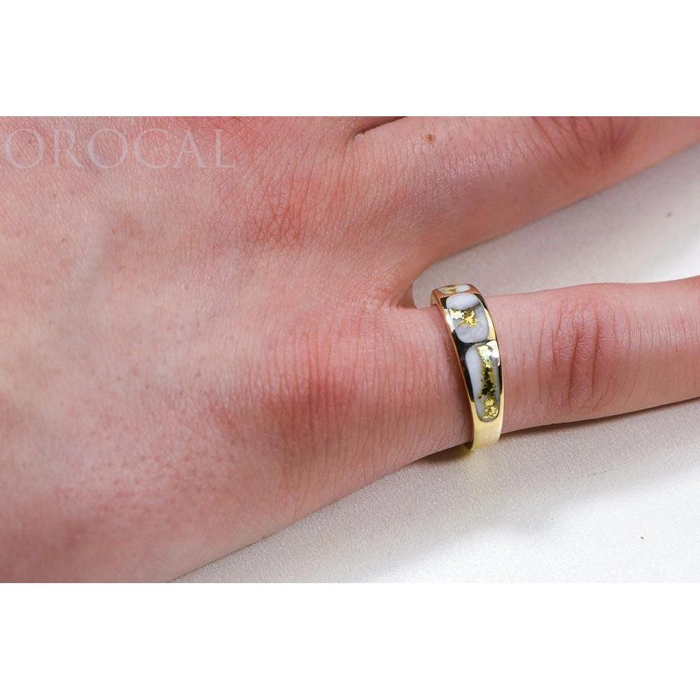 Gold Quartz Ladies Ring - RL653Q-Destination Gold Detectors