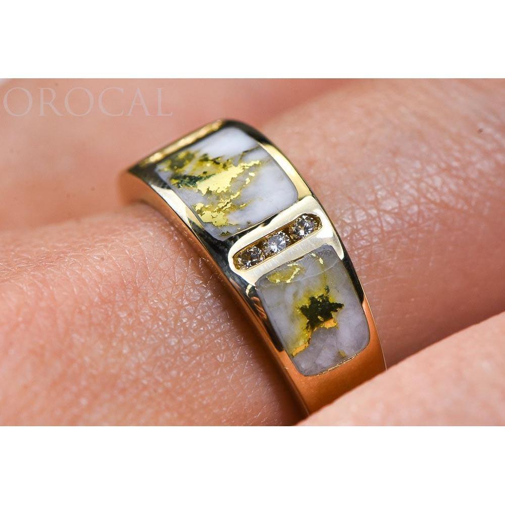 Gold Quartz Ladies Ring - RL732D12Q-Destination Gold Detectors