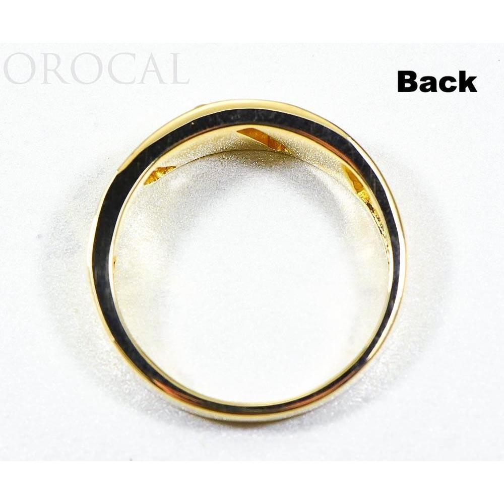 Gold Quartz Mens Ring with Diamonds - RM968D16NQ-Destination Gold Detectors