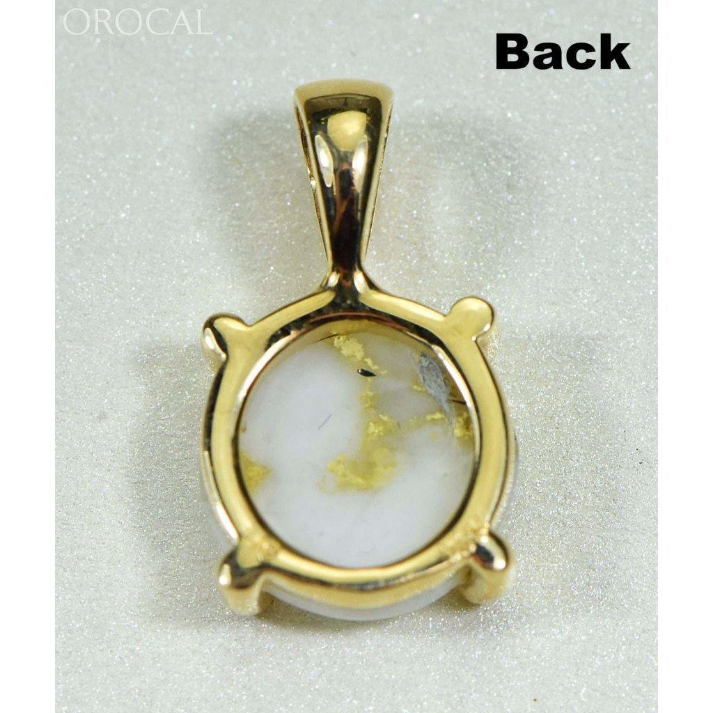 Gold Quartz Pendant - P10MMQX-Destination Gold Detectors