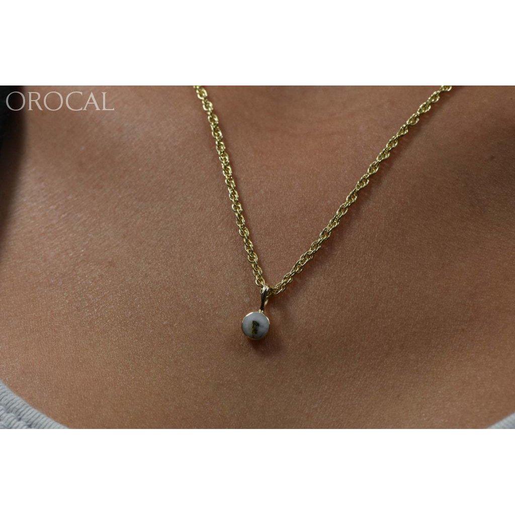 Gold Quartz Pendant - PBZ5MMQX-Destination Gold Detectors