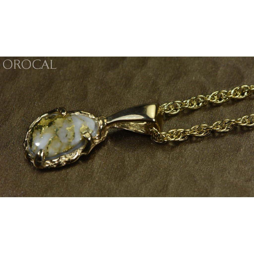 Gold Quartz Pendant - PFFQ4-Destination Gold Detectors