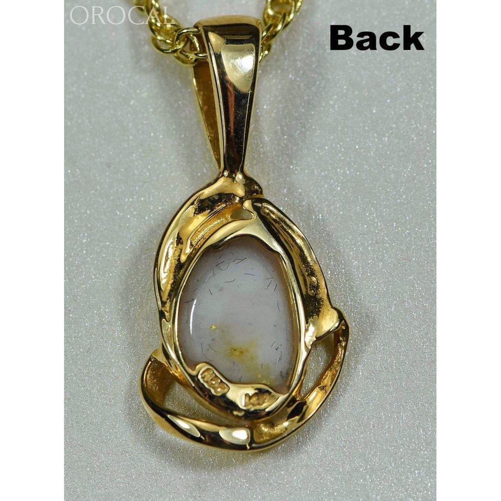 Gold Quartz Pendant - PN1105Q-Destination Gold Detectors