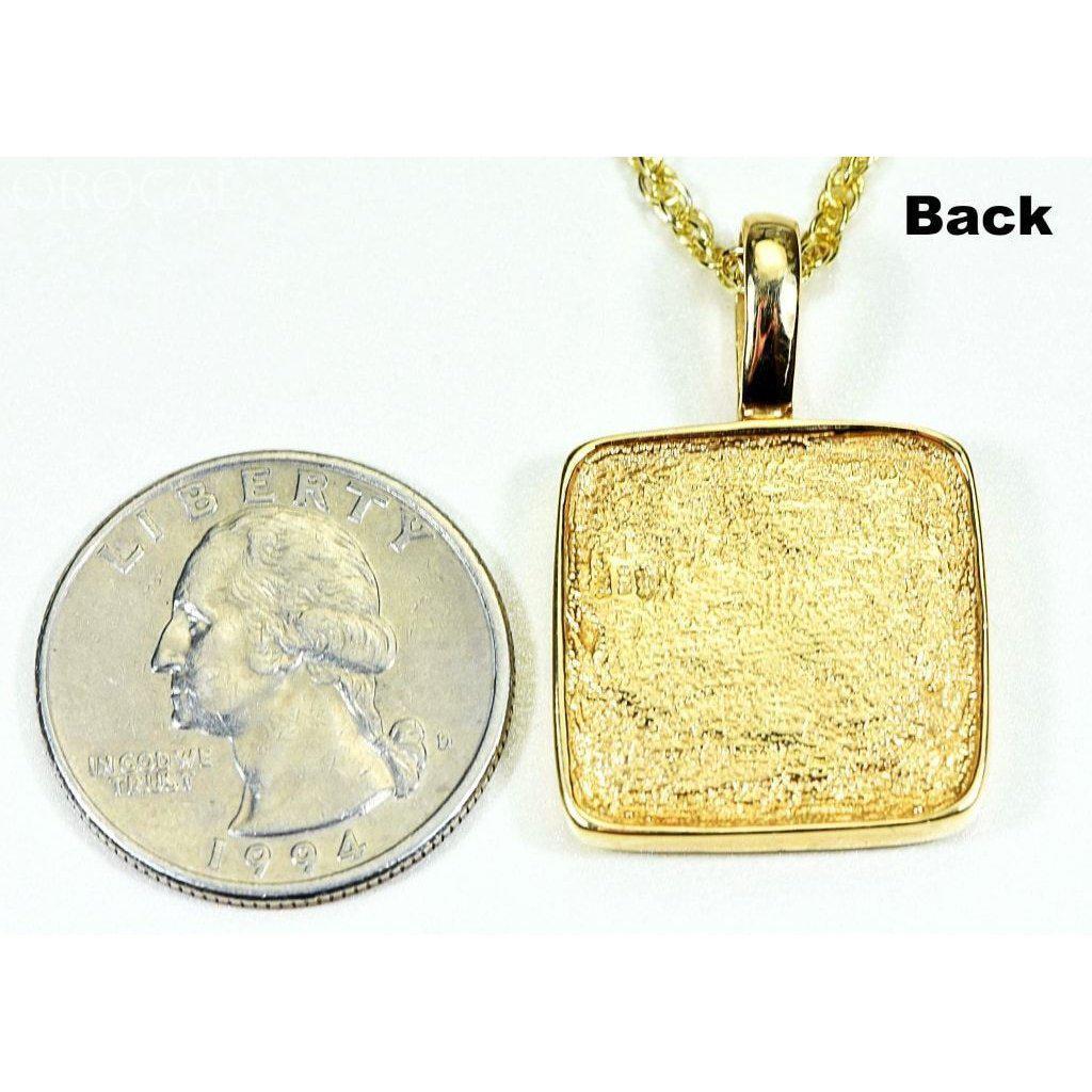 Gold Quartz Pendant - PN1107Q-Destination Gold Detectors