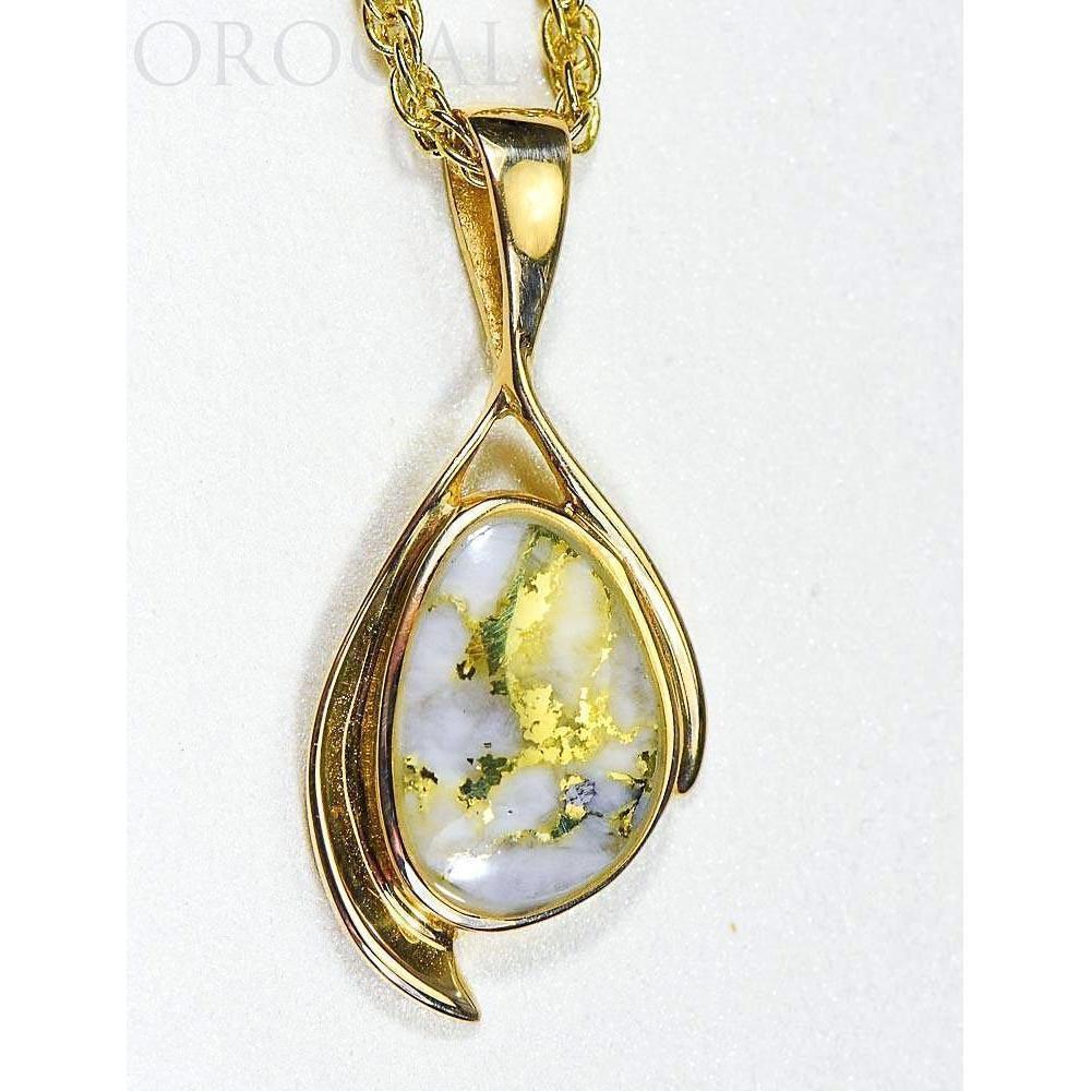 Gold Quartz Pendant - PN1117Q-Destination Gold Detectors