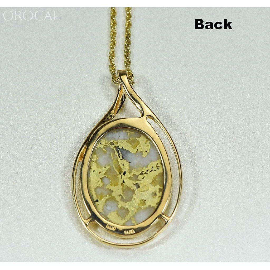 Gold Quartz Pendant - PN1771Q-Destination Gold Detectors
