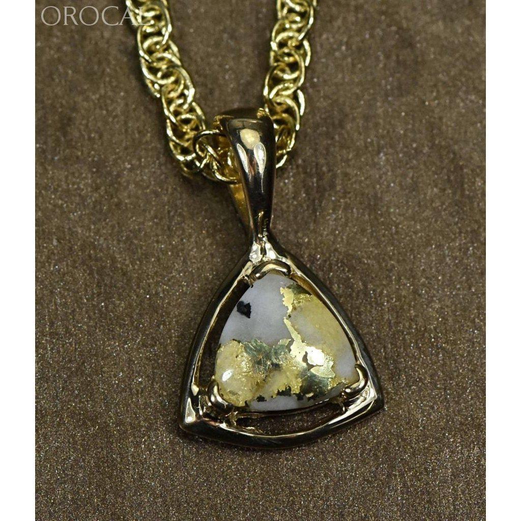 Gold Quartz Pendant - PN441QX-Destination Gold Detectors