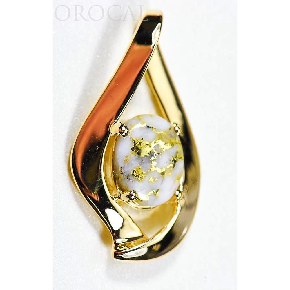 Gold Quartz Pendant - PN564QX-Destination Gold Detectors