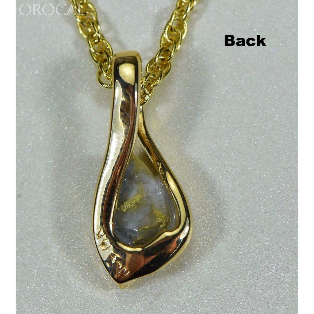 Gold Quartz Pendant - PN601QX-Destination Gold Detectors