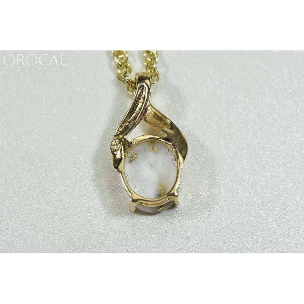 Gold Quartz Pendant - PN752QX-Destination Gold Detectors