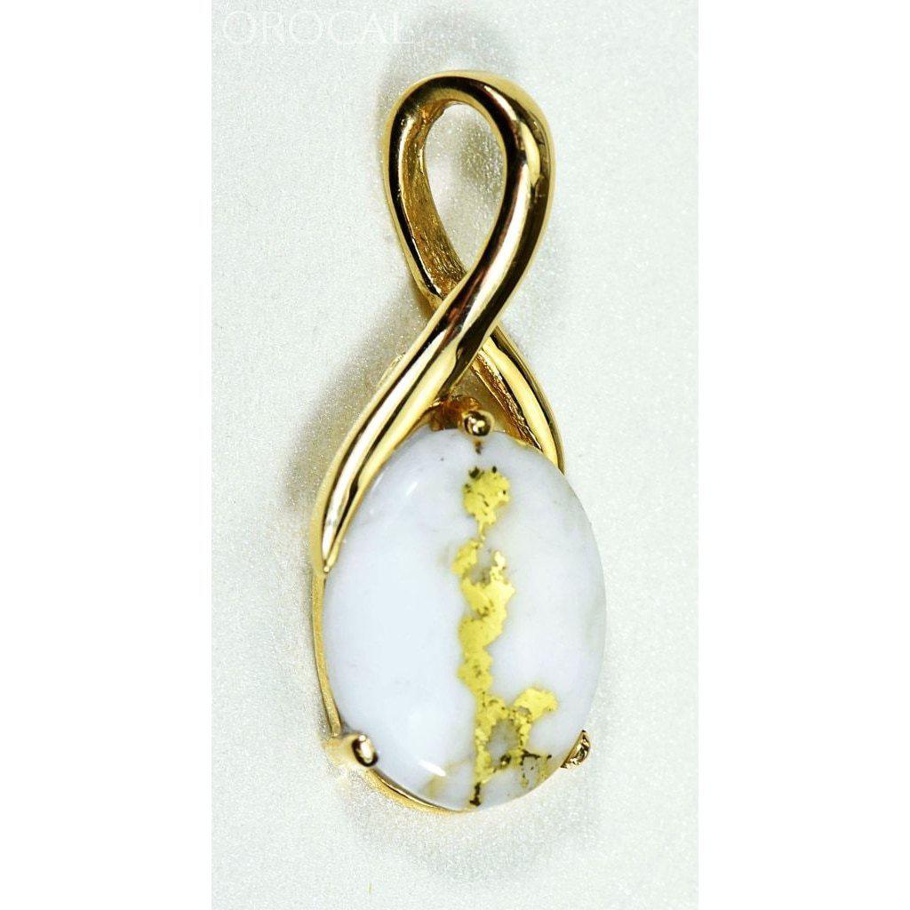 Gold Quartz Pendant - PN794QX-Destination Gold Detectors