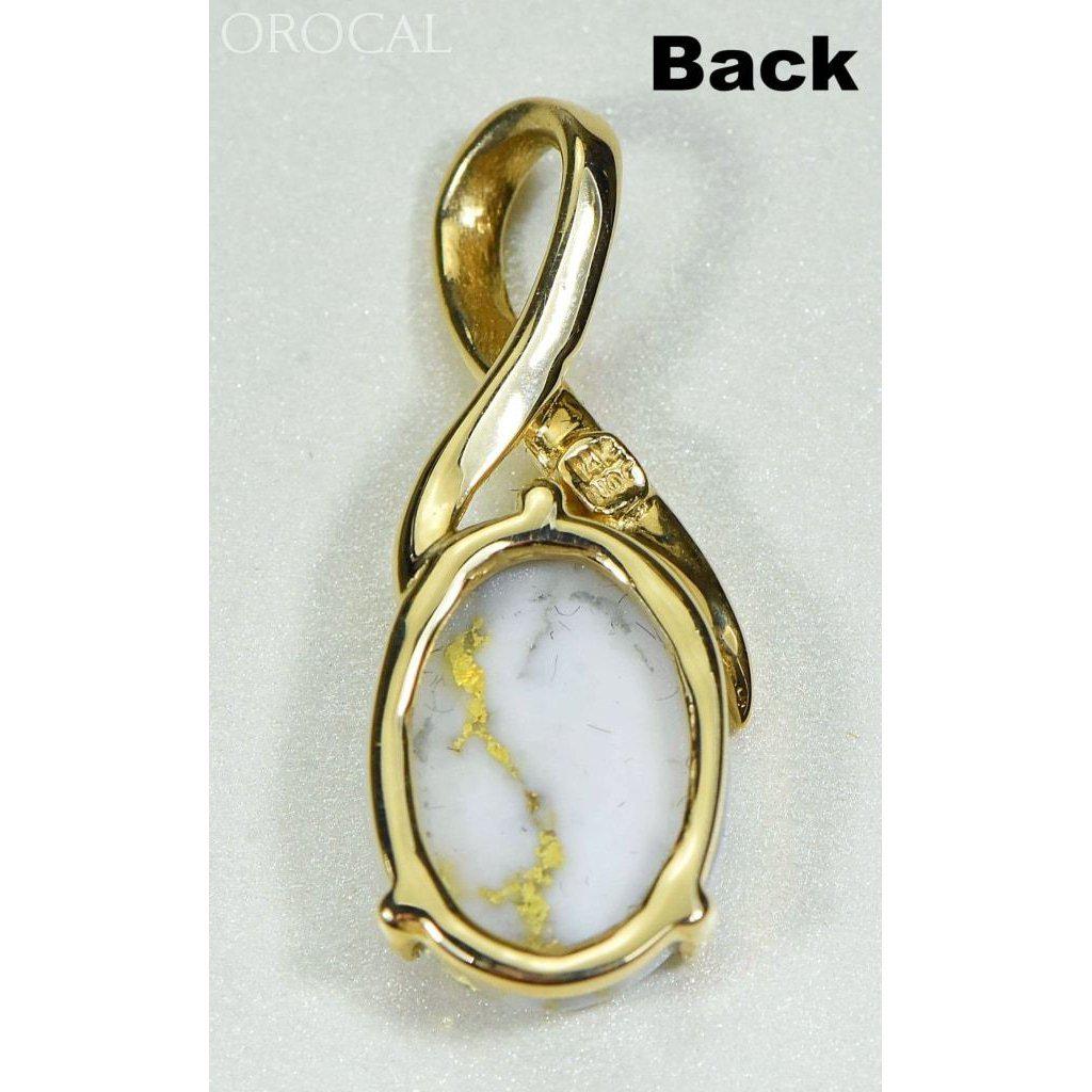 Gold Quartz Pendant - PN794QX-Destination Gold Detectors