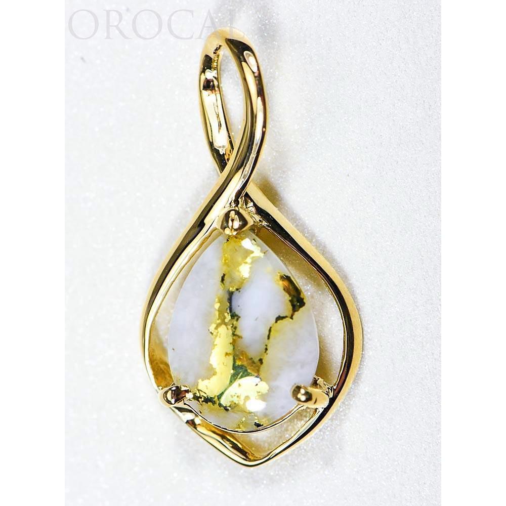 Gold Quartz Pendant - PN868QX-Destination Gold Detectors