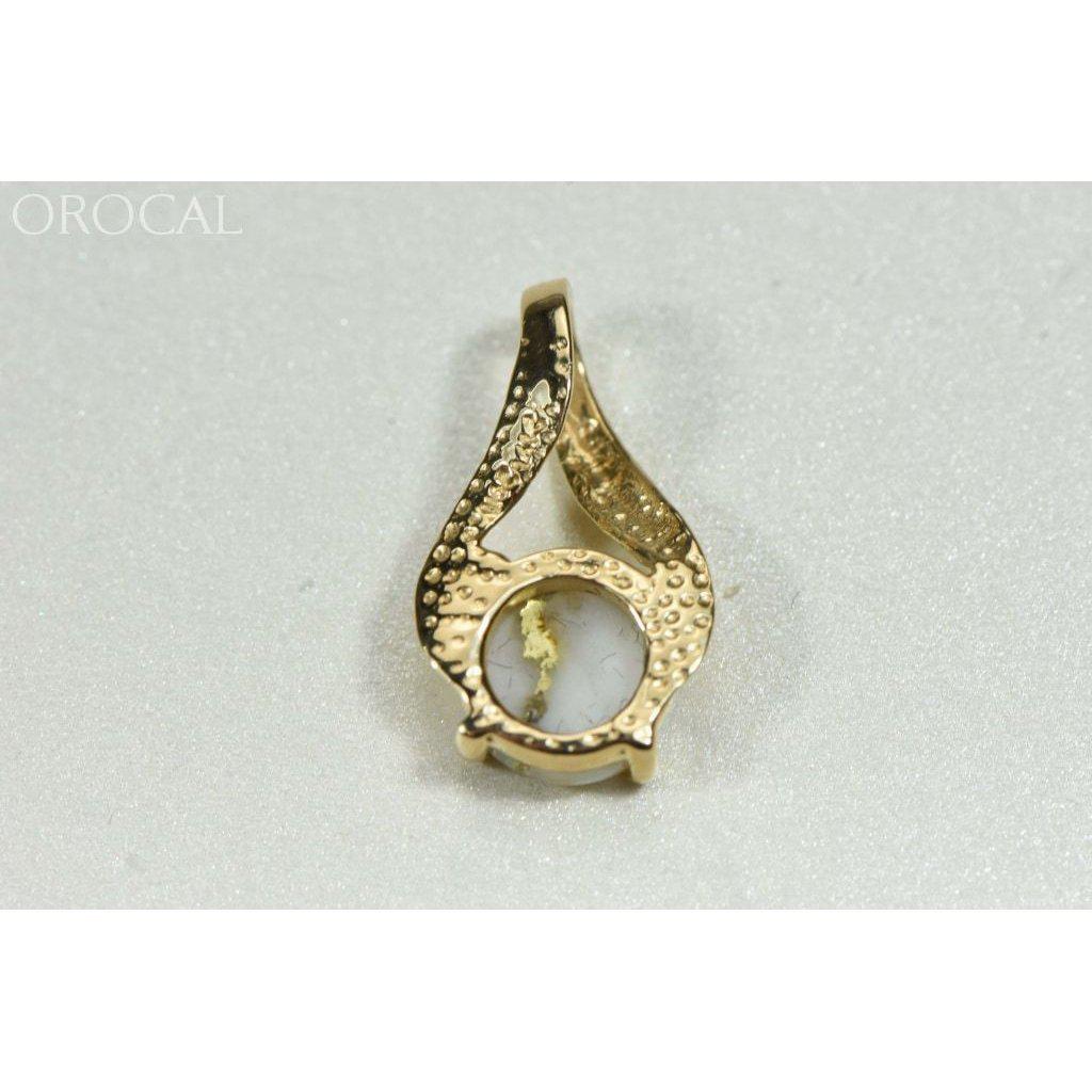 Gold Quartz Pendant - PN895Q-Destination Gold Detectors
