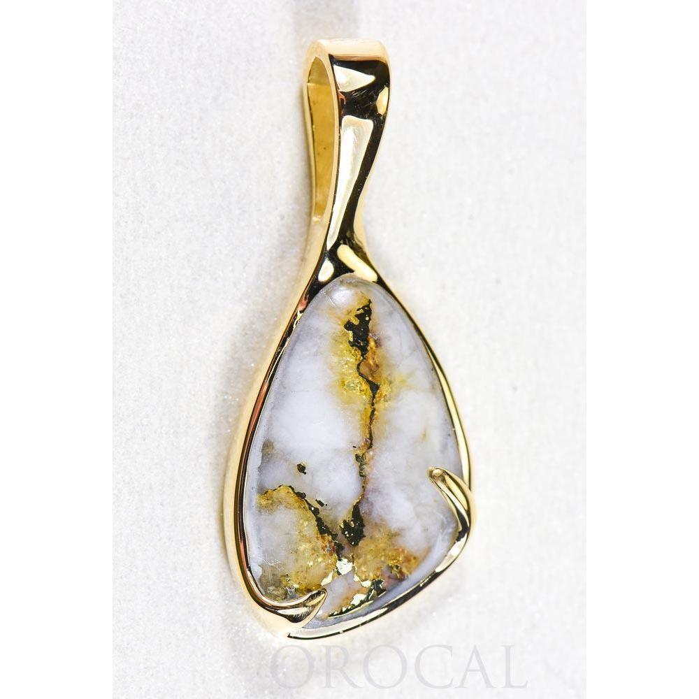 Gold Quartz Pendant - PSC102Q-Destination Gold Detectors