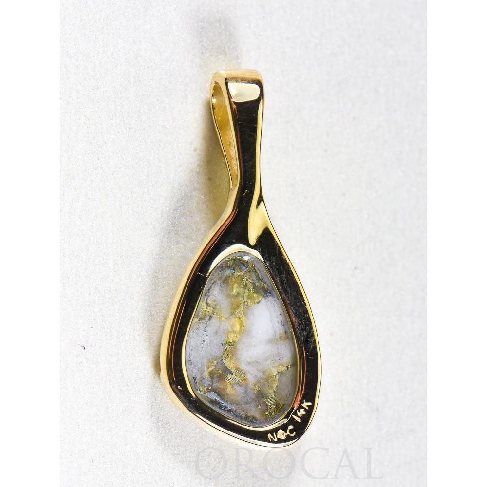Gold Quartz Pendant - PSC102Q-Destination Gold Detectors