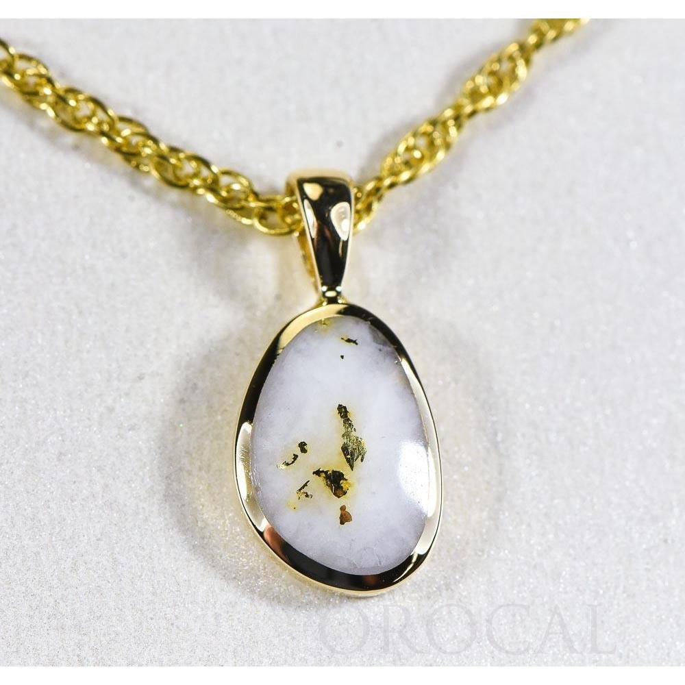 Gold Quartz Pendant - PSC106QX-Destination Gold Detectors