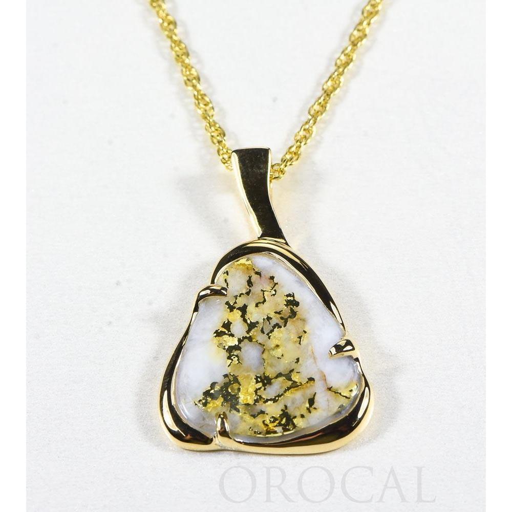 Gold Quartz Pendant - PSC115LQ-Destination Gold Detectors