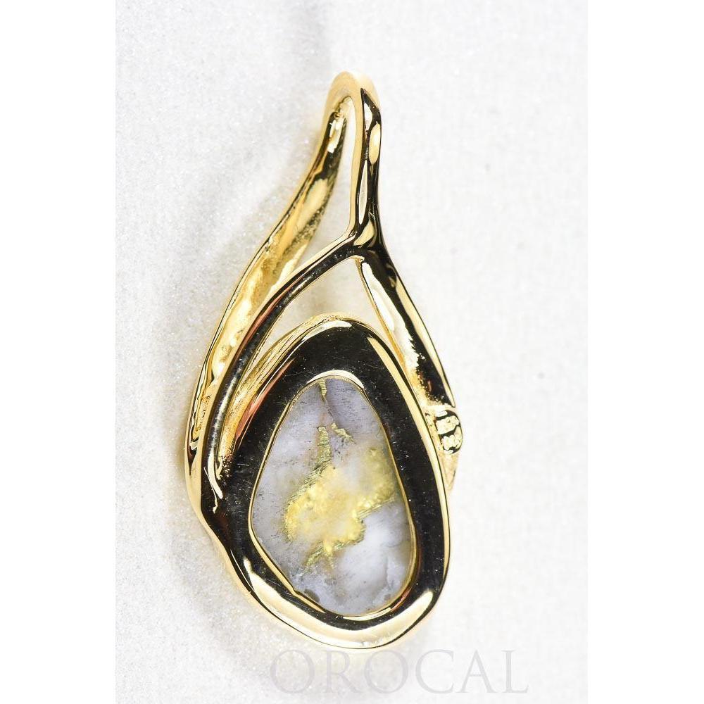 Gold Quartz Pendant - PSC128Q-Destination Gold Detectors