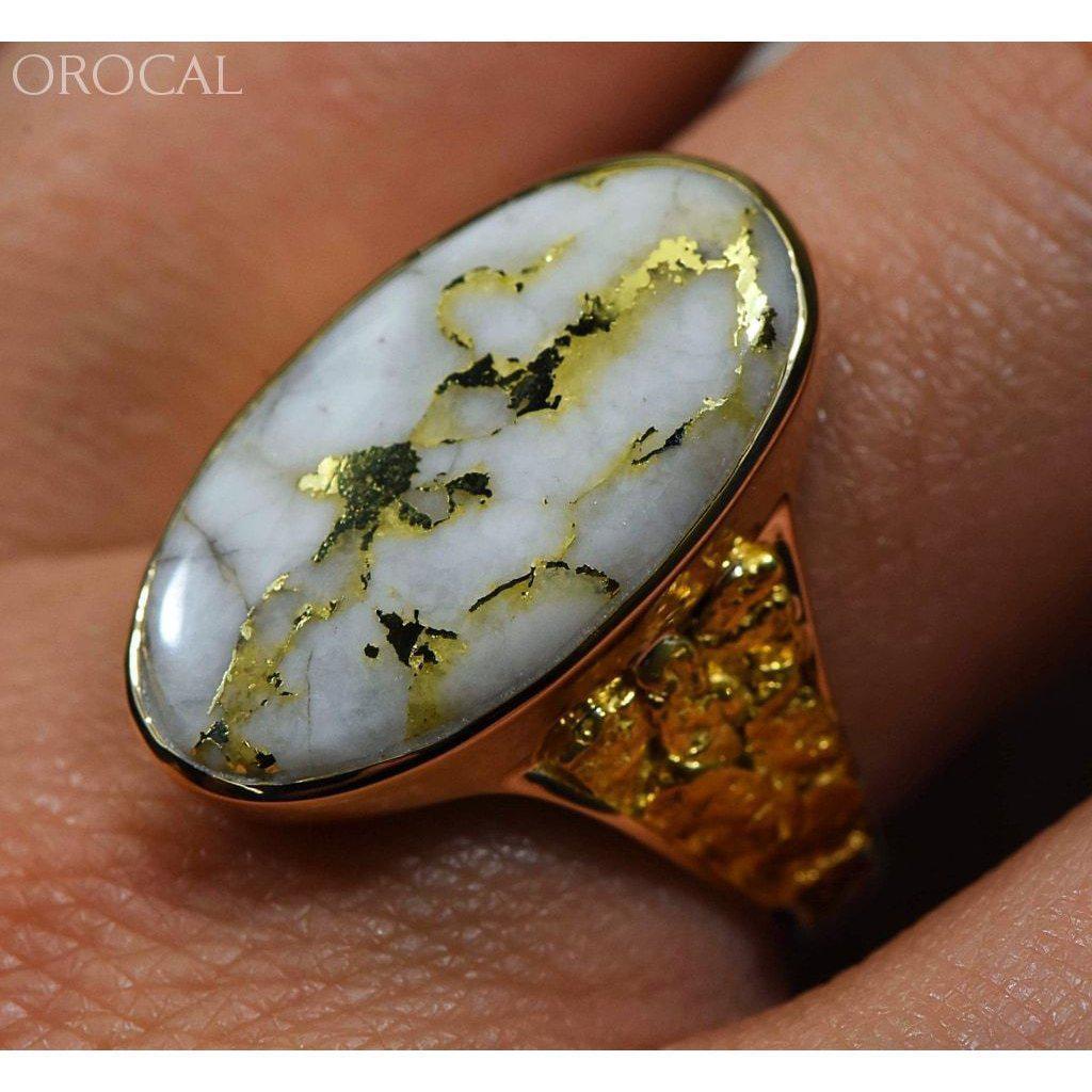 Gold Quartz Ring - RLEA2Q-Destination Gold Detectors