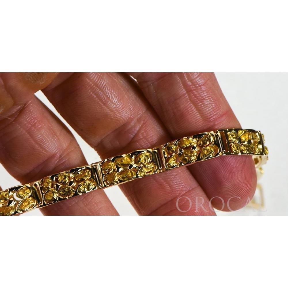 Gold Nugget Bracelet - BFFB6L10-Destination Gold Detectors