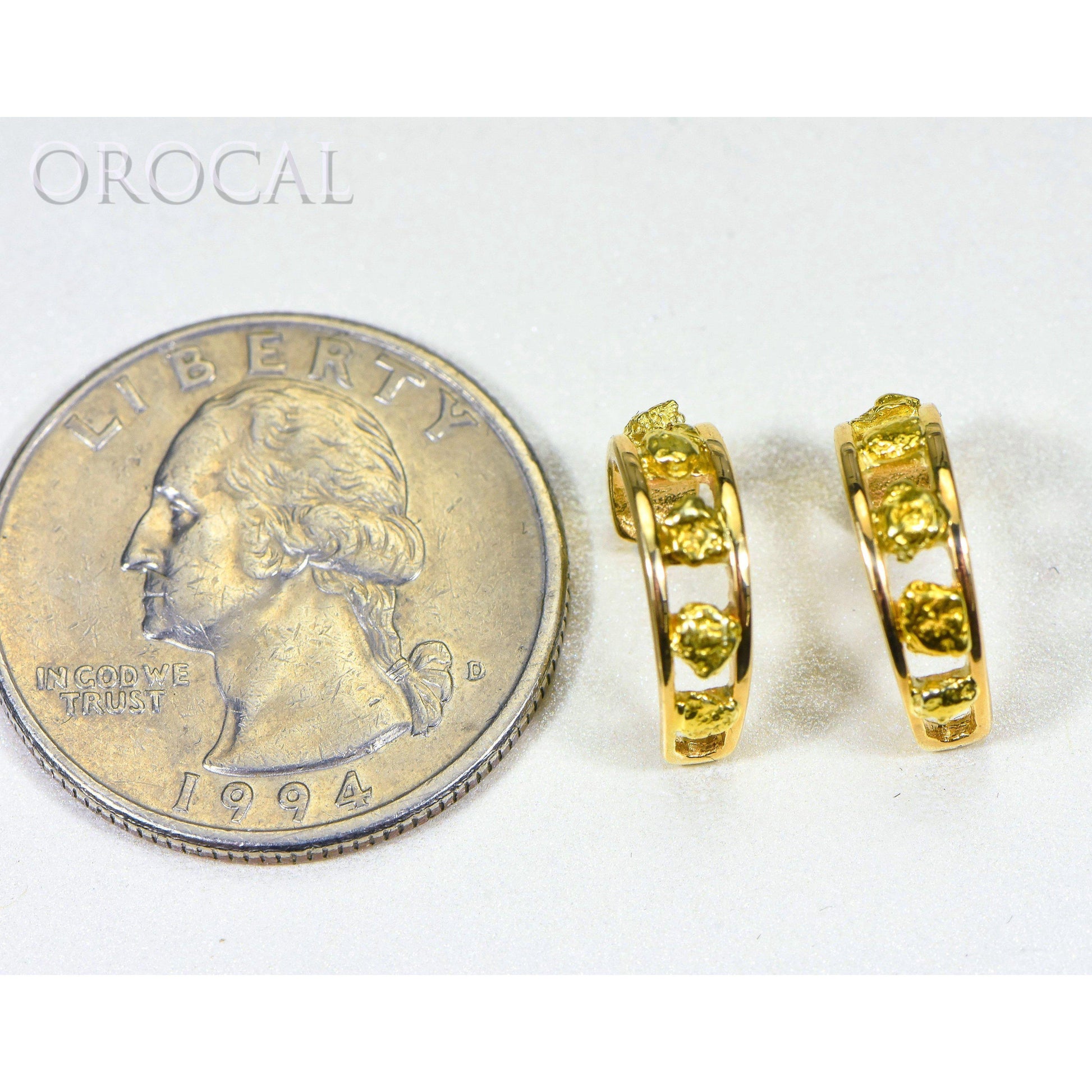 Gold Nugget Earrings -EH18-Destination Gold Detectors