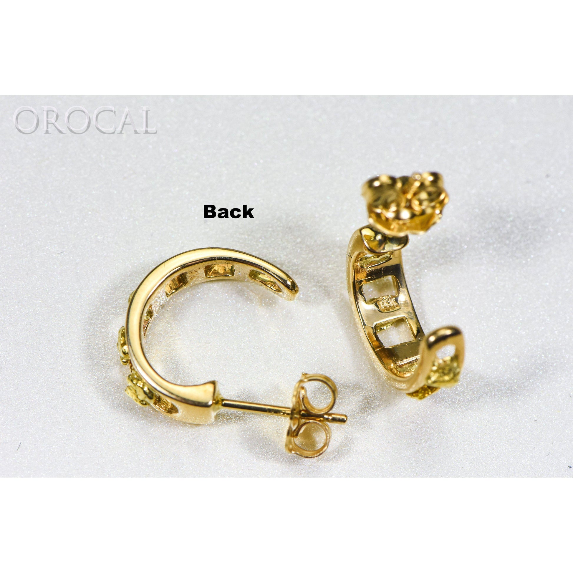 Gold Nugget Earrings -EH18-Destination Gold Detectors