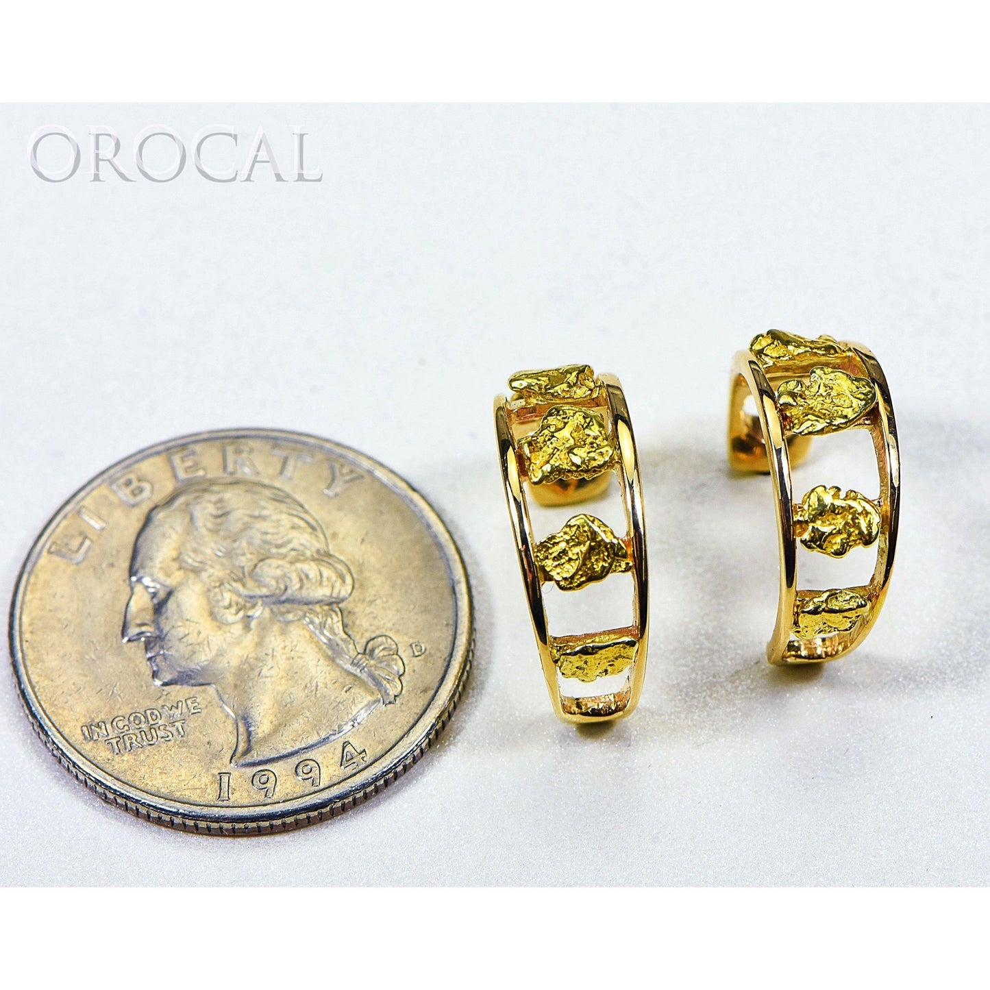 Gold Nugget Earrings -EH19-Destination Gold Detectors