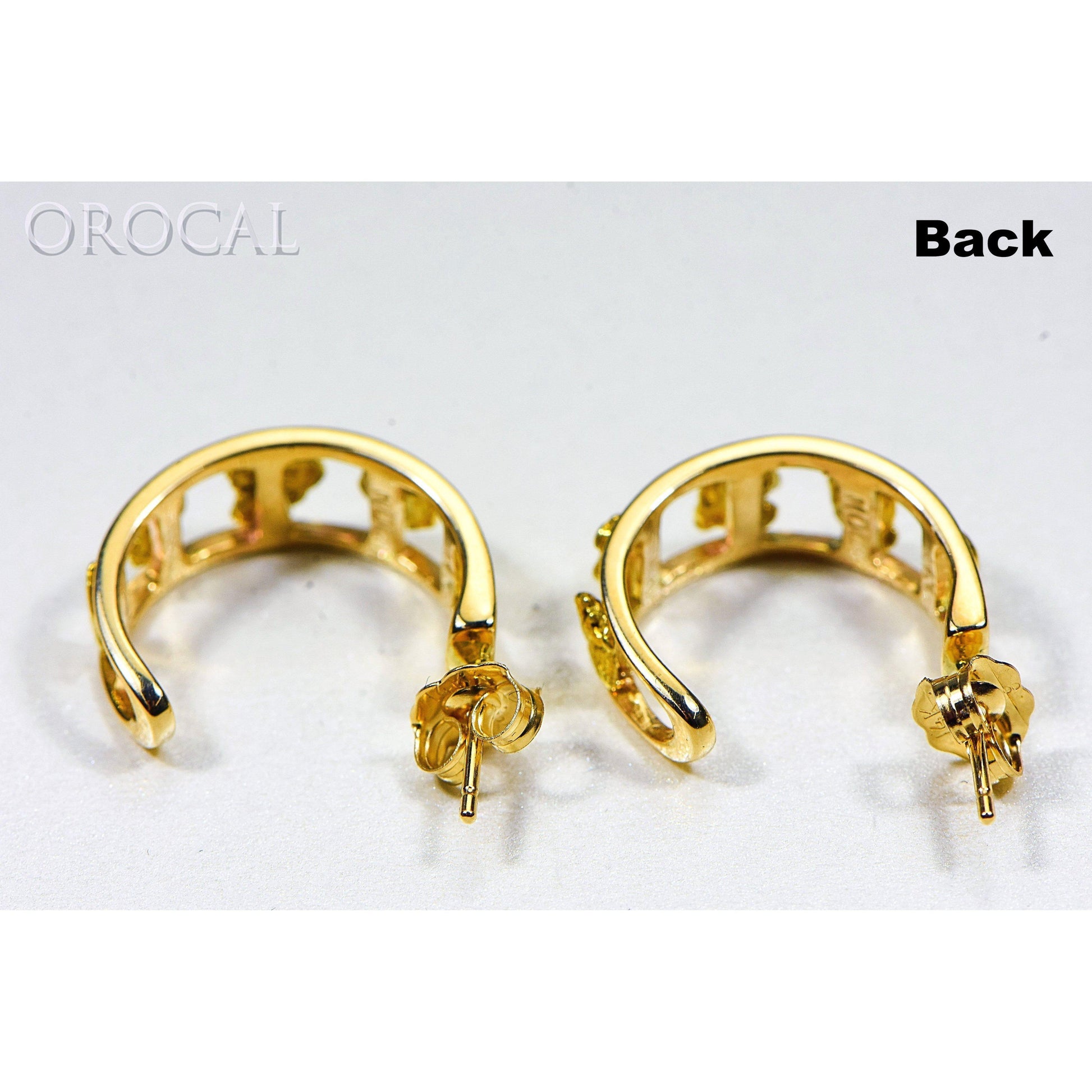 Gold Nugget Earrings -EH19-Destination Gold Detectors