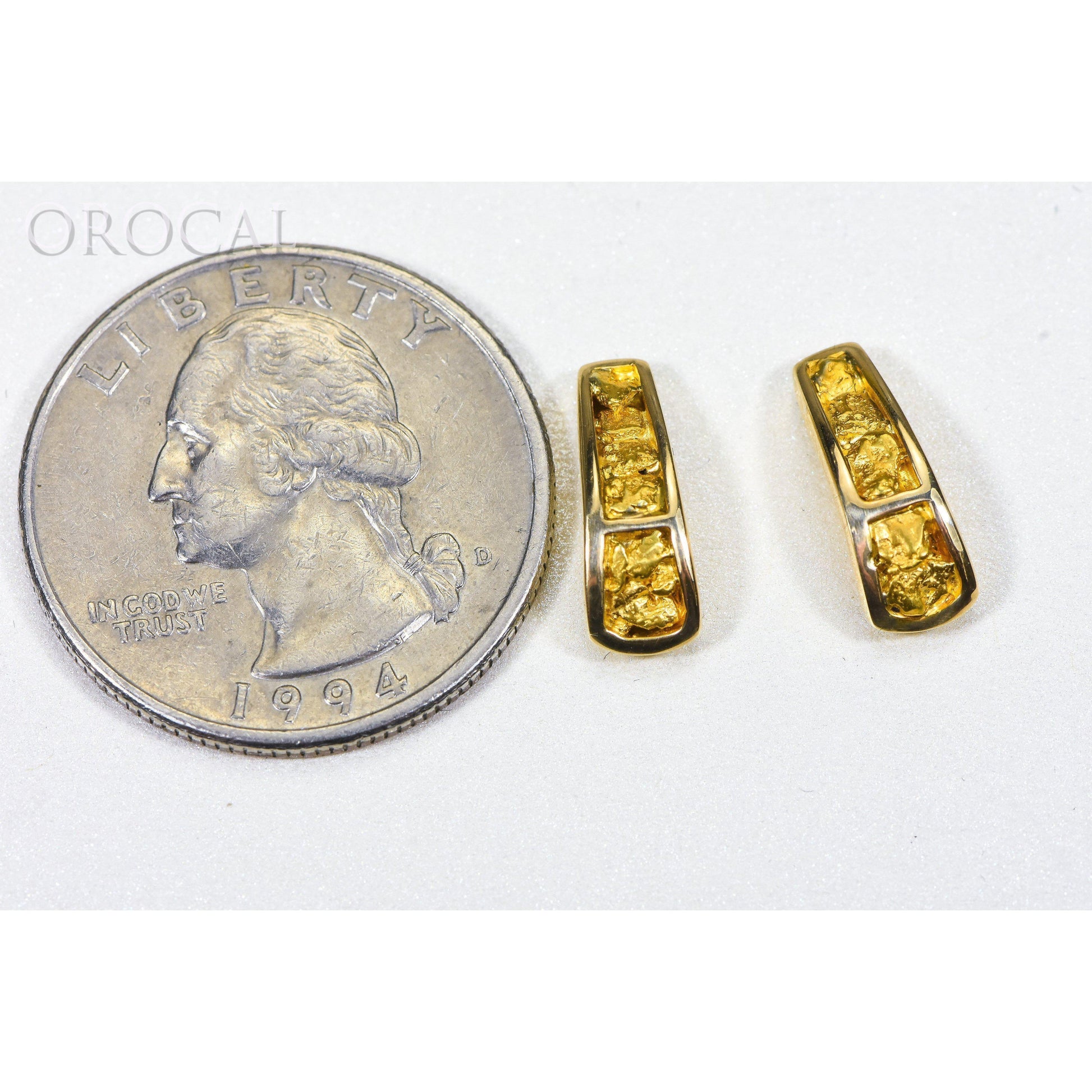 Gold Nugget Earrings - EH41N-Destination Gold Detectors