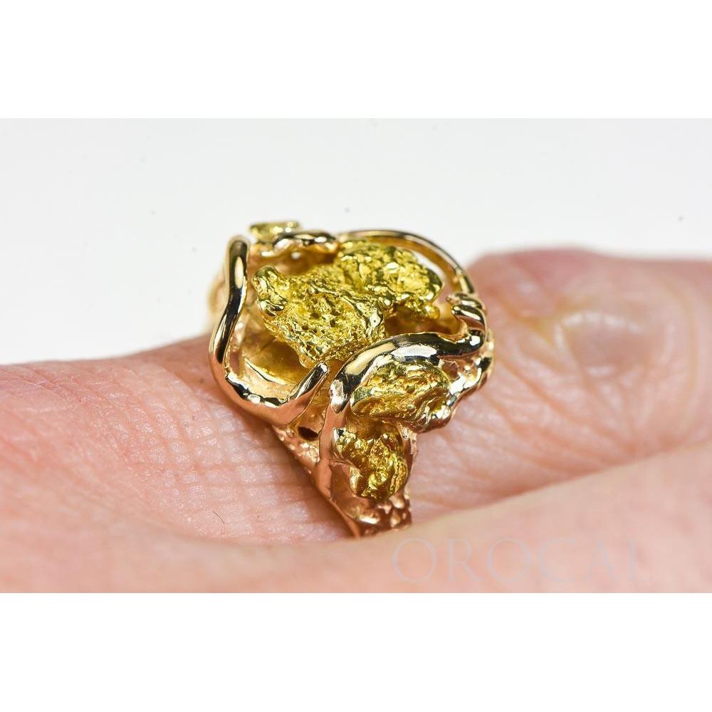 Gold Nugget Ladies Ring - RL232-Destination Gold Detectors