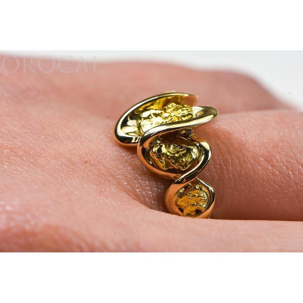 Gold Nugget Ladies Ring - RL343-Destination Gold Detectors