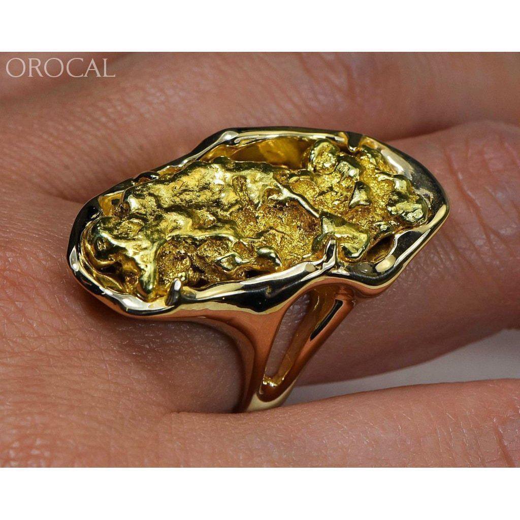 Gold Nugget Ladies Ring - RL366DS-Destination Gold Detectors